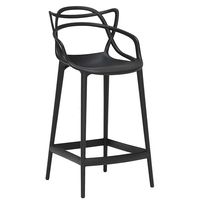 Kartell Masters Barstool H65cm BLACK