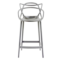 Kartell Masters Barstool H65cm GREY