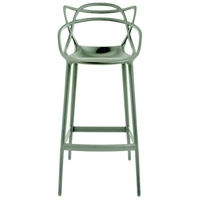 Kartell Masters Barstool H75cm SAGE