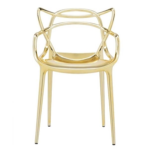 Kartell Masters Metallic Chair GOLD