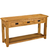 Kimberley Oak Large Console Table