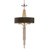 Langan Large Chandelier,  Black