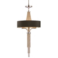 Langan Large Chandelier,  Black