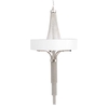 Langan Large Chandelier,  White