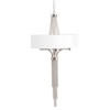Langan Small Chandelier,  White