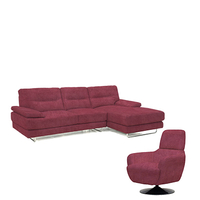 Larissa - Corner Sofa LEFT Sofia Swivel Chair