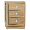 Lillesdon - 3 Drawer Bedside Table