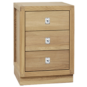Lillesdon - 3 Drawer Bedside Table