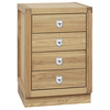 Lillesdon - 4 Drawer Bedside Table
