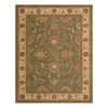 Living Treasures Wool Rug,  Green