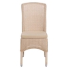 Lloyd Loom Darcy Chair with Cushion pad,  Cotton and Sahara