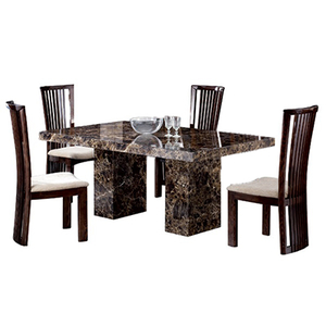 Lusaka - Table 4 Canberra Chairs