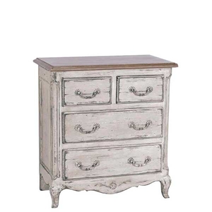 Martens 4 Drawer Chest,  Soft Grey
