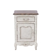 Martens Left Hand Bedside Cabinet,  Soft Grey