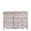 Martens Wide 5 Drawer Chest,  Soft Grey