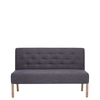 Medina Upholstered Bench,  Sienna Grey