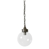 Mica Glass and Zinc Pendant