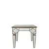 Mirabelle End Table,  Frosted Mirror