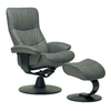 Mood Leather Chair and Stool