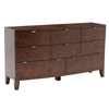 Navajos Reclaimed Wood 8 Drawer Dresser,  Chestnut