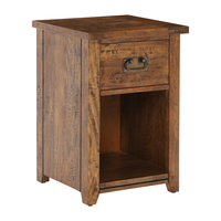 New Frontier Mango Wood 1 Drawer Bedside