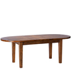 New Frontier Mango Wood D End Extending Dining Table