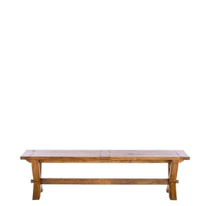 New Frontier Mango Wood X Leg Bench