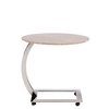 Oval Marble Accent Table,  Amani Light