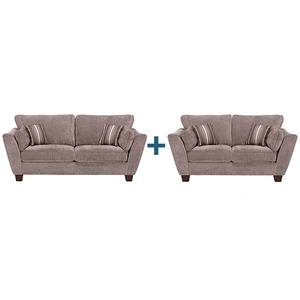 Overton 3 Seater Sofa 2 Seater Sofa Mink