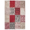 Patch Wool and Cotton Chenille Rug,  Antwerp Red