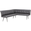 Roscoe LHF Corner Bench,  Grey