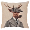 Stag in Tweed Cushion