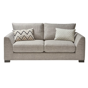 Stamford 3 Seater Fabric Sofa,  Vegas Zinc