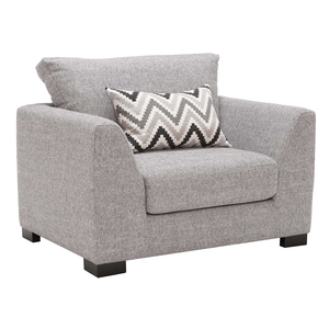 Stamford Fabric Armchair,  Vegas Zinc