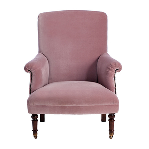 Tetrad Enmore Velvet Chair,  Dusky Pink