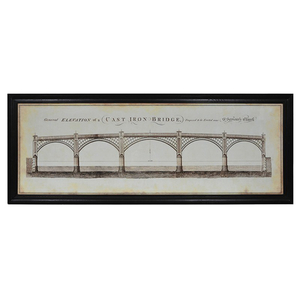 Timothy Oulton Artline Large Iron Bridge,  Natural
