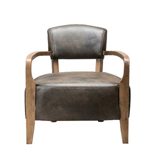 Timothy Oulton Cabana Chair,  Vagabond Black and Weathered Oak