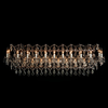 Timothy Oulton Crystal Rectangle Large Chandelier,  Antique Rust