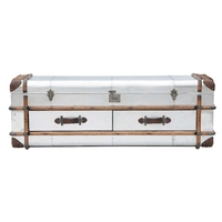 Timothy Oulton Globetrekker End Of Bed Trunk,  Aero