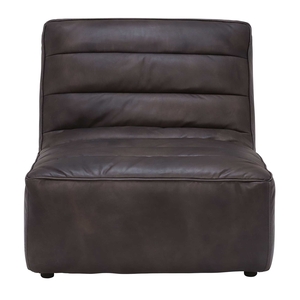 Timothy Oulton Leather Shabby Sectional Chaise Sofa