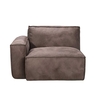 Timothy Oulton Nirvana Leather Medium Sectional Left Hand Facing Corner Unit