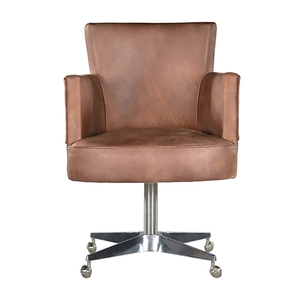 Timothy Oulton Swinderby Office Chair,  Scarecrow Brown