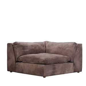 Timothy Oulton Zenna Small Sectional Corner,  Safari Charcoal