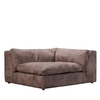 Timothy Oulton Zenna Small Sectional Right Hand Facing Corner,  Safari Charcoal