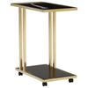 Tray Marble Accent Table,  Sahara Noir