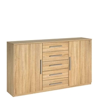 Vartan 2 Door 5 Drawer Combi Chest,  Choice Of Colour