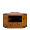 Villiers Reclaimed Wood Corner TV Cabinet