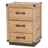 Wellington - 3 Drawer Bedside
