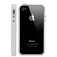 iPhone 4/4S Protective Bumper Case - White