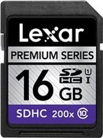 Lexar 16GB Premium Series Class 10 UHS-1 SDHC Memory Card